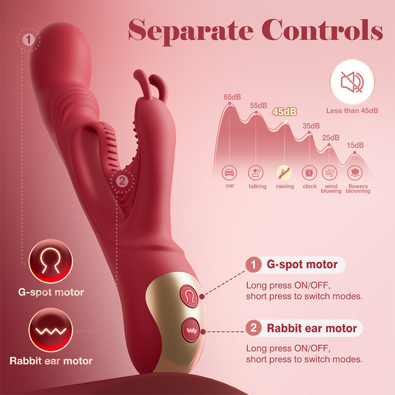 SeekHeart Buniva Rabbit Vibrator Sex Toys for Women Vibrators - Tophatter Daily Deals
